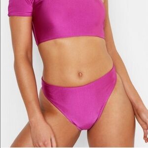 BooHoo | Bikini Bottom Purple Pink 14 New
